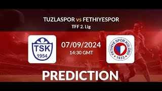 TUZLASPOR VS FETHİYESPOR TFF 2LİG 2024 MATCH [upl. by Zeta977]