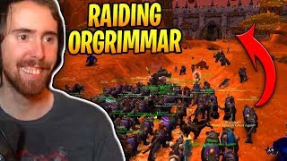 Asmongold Raids ORGRIMMAR In The Classic WoW Beta [upl. by Wolford77]