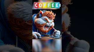 CaseOh Cat Drinks Too Much Coffee funny catlover cartoon [upl. by Imaon]