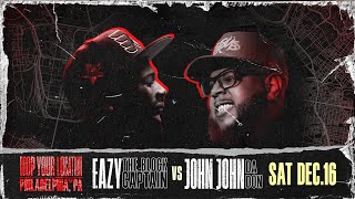 How it Started  Eazy The Block Captain vs John John Da Don  25k [upl. by Slotnick]