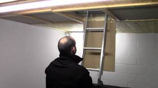 Spacemaker Loft Ladder Installation Video [upl. by Cudlip]