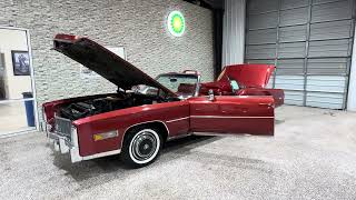 1976 Cadillac Eldorado Convertible with 296 ACTUAL MILES Interior Review [upl. by Leumhs]