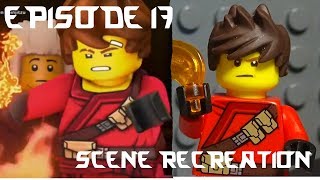 LEGO Ninjago Season 11 Scene Recreation quotKai gets his powers backquot [upl. by Ahilam]