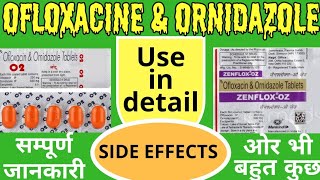 Ofloxacin and ornidazole tablet  Zenflox oz tablet  Zenflox oz tablet uses in hindi  oflomac oz [upl. by Eseuqram]