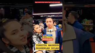 😱 JOHONGIR LATIPOV YUNETTA BILAN INTERVYU love bunny cute reels trend instagram funny keşfet [upl. by Furlani]