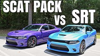 Differences Between The SRT 392 amp Scat Pack Dodge Charger [upl. by Llednar]