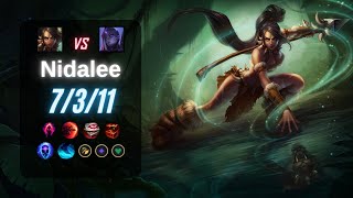 NIDALEE JUNGLE vs BELVETH  EUW LoL Challenger Patch 142 [upl. by Larsen]