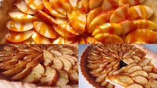 ألذ وأسرع فطيرة تفاح la tarte aux pommes [upl. by Llenrod968]