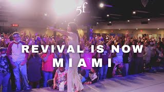 REVIVAL IS NOW MIAMI SHOCKING MIRACLES [upl. by Annadal]