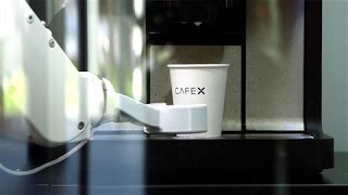 The Future of Coffee Robot Baristas [upl. by Adnolay387]