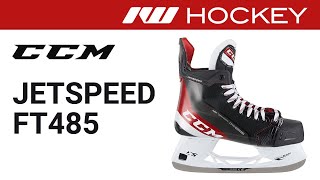 CCM JetSpeed FT485 Skate Review [upl. by Sorodoeht]