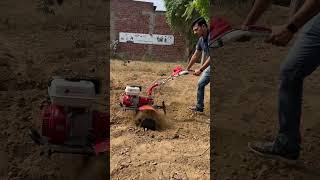 Power weeder machine haryanvi powertillerprice powerweedermachine cultivators minitiller farm [upl. by Atrahc319]