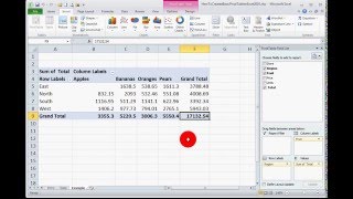 How To Create a Basic Pivot Table in Excel 2010 [upl. by Blaseio]