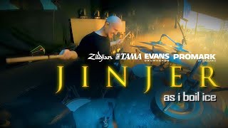 JINJER  As I Boil Ice Live Drum Cam Footage [upl. by Atsillak498]