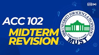 ACC 102 midterm revision spring 24 [upl. by Suirtemid696]