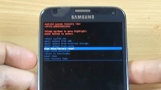 Samsung Galaxy S5 Neo hard reset [upl. by Myer]