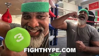 SHANNON BRIGGS TRAINING FOR RAMPAGE JACKSON CLASH PERFECTING KNOCKOUT TIMING [upl. by Florencia]