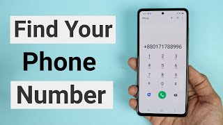 How to Find Your Own Phone Number on Android [upl. by Oiramed237]