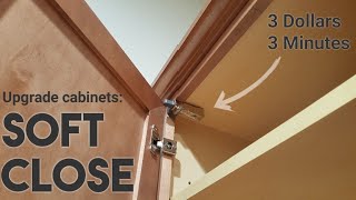 How to Install Soft Close Cabinets  Fast Affordable Method [upl. by Mendy]