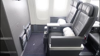 American 777200  Premium Economy  Main Cabin Extra  Bulkhead seats row 13  TRIP REPORT MIALAX [upl. by Netsirk]