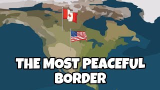 US States That Border Canada [upl. by Ecirehs]