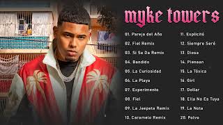 Myke Towers Mix Exitos 2023  Las Mejores Canciones Myke Towers  Reggaeton Mix 2023 [upl. by Llenrahc]