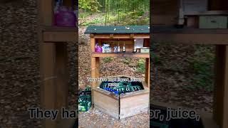 Drinks station at Forest 😱 germanvillagelifeshortscultureshockyoutubeshortskannadavlogs [upl. by Jo Ann]