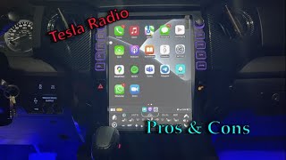 Tesla Style Radio Pros amp Cons 2024 [upl. by Annahavas]