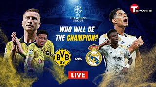 UEFA Champions League Final  Real Madrid vs Borussia Dortmund  T Sports [upl. by Rise723]