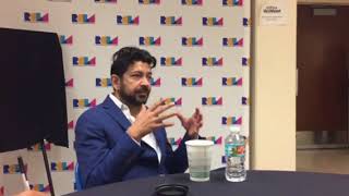 Siddhartha Mukherjee in Sarasota speaks on writing about cancer [upl. by Ivz]