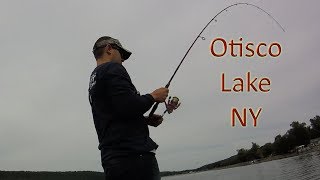 PA Bass Casters Otisco Lake NY Fishing Tournament Practice Day [upl. by Partan]