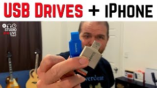 How to use USB flash drives with an iPhone iOS 13 [upl. by Ellocin538]