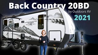 Back Country 20BD by Outdoors RV  2021 model [upl. by Assile]