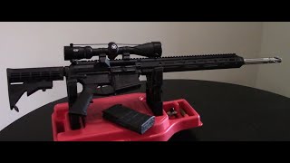 Bear Creek Arsenal Aero Precision M5 65 Creedmoor rifle tabletop review [upl. by Hplar716]