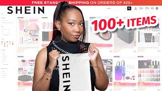 I Bought 100 Nail Products from SHEIN [upl. by Oigimer932]