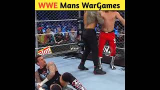 CM Punk and Roman Reigns team up for epic WarGames win Survivor Series WarGames 2024 shorts wwe [upl. by Ittam414]