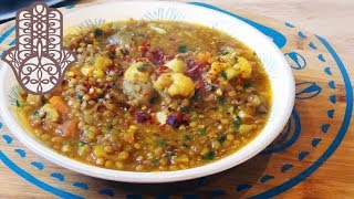 Lentilles aux légumes à la marocaine [upl. by Hama]