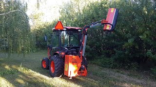 Boom Arm Flail Mower [upl. by Browne]