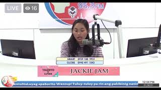 John Gabriel’s song Magangana Ka on 953 Radyo Pangasinan [upl. by Crowley]