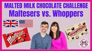 Maltesers vs Whoppers – Malted Milk Chocolate Challenge [upl. by Nive]