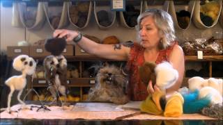 Sarafina Fiber Art Felting Eweniversity The Owl [upl. by Christine]