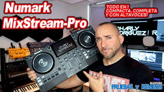 NUMARK MIXSTREAMPRO una todo en 1 con 🔊Altavoces🔊😱😱 Pruebas y Reviews en Español [upl. by Lenrad]