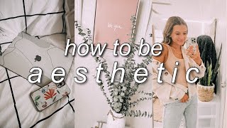 how to be aesthetic 🌿 [upl. by Nehr485]