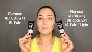 Flormar YENİ BB Krem ve Flormar Mattifying BB Krem  İlk İzlenim [upl. by Aveline]