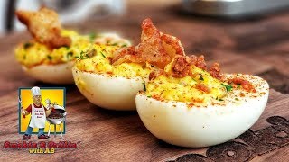 Deviled Eggs  Deviled Eggs with Bacon [upl. by Aicelef]