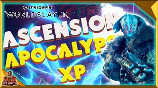 Outriders Worldslayer How To Level Up Ascension Points amp Apocalypse Tiers Fast  Easy XP Grind [upl. by Verlie]