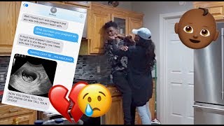 I GOT ANOTHER GIRL PREGNANT PRANK ON GIRLFRIEND SHE CRIES [upl. by Kelvin742]