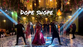 Dope shope Wedding Dance  Abdullah Rafique [upl. by Naitsyrk707]