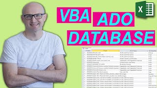 How to use ADO and VBA to Read from a Database [upl. by Mccallum]