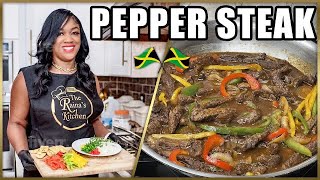 JAMAICAN PEPPER STEAK [upl. by Sutsuj843]